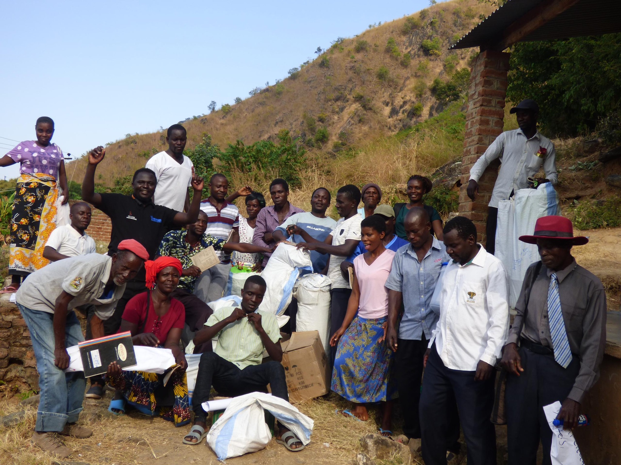 Children arriving at school